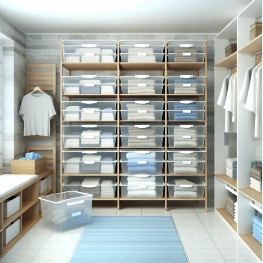 Rozwiązania do przechowywania - pojemniki na szafę