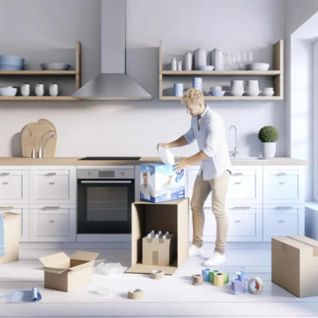 Klient pakujący zwrot