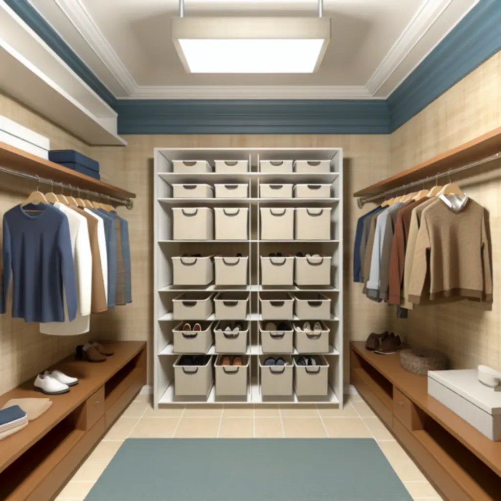 Organizery tkaninowe do szafy