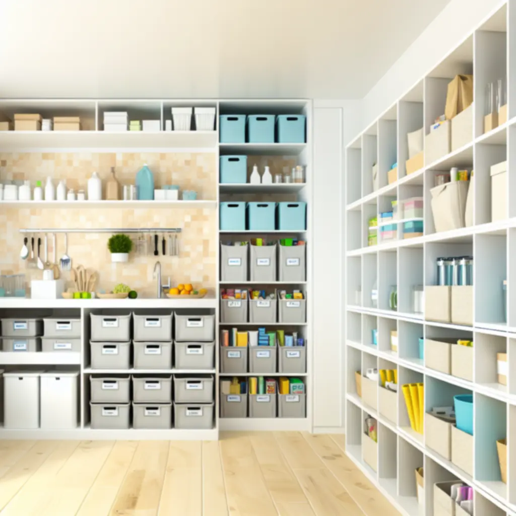 Aranżacja domowa z organizerami